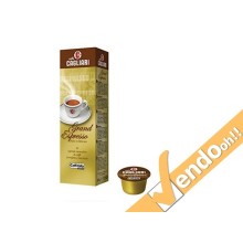 CAGLIARI GRAND ESPRESSO 10 CAPSULE PER MACCHINA CAFFE CAFFEITALY CASA UFFICIO