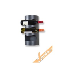 ESPOSITORE PORTABOTTIGLIE PORTA BOTTIGLIE VINO WINE PARETE MURO ENOTECA ALB119