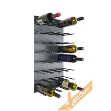 ESPOSITORE PORTABOTTIGLIE PORTA BOTTIGLIE VINO WINE PARETE RISTORANTE CAB121/D