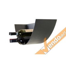 ESPOSITORE PORTABOTTIGLIE PORTA BOTTIGLIE VINO WINE PARETE BAR OSTERIA NEB103