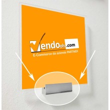 ESPOSITORE PUBBLICITARIO DA PARETE PORTA TARGHE PANNELLI INDICAZIONI DIST09-10