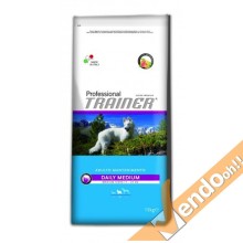 ALIMENTI CROCCHETTE MANGIME SECCO CIBO CANI ADULTI TAGLIA MEDIA 11-30 KG PROFESSIONAL TRAINER