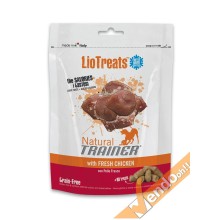 8 PZ PREMI RICOMPENSE RICOMPENSA CANI CANE ALIMENTI CROCCHETTE CIBO CON POLLO LIO TREATS NATURAL TRAINER