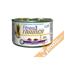 24 PZ UMIDO TRAINER FITNESS3 MATURITY MINI CARNE CANI ADULTI MATURI TG PICCOLA
