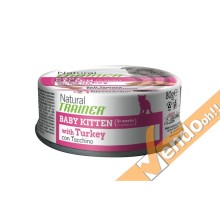 24 PZ PATE' ALIMENTO UMIDO CIBO GATTINI PICCOLI IN FASE DI SVEZZAMENTO TACCHINO