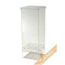 PORTACONI PORTA CONI GELATO GELATI DA BANCO RETTANGOLARE GELATERIA BAR 9 POSTI