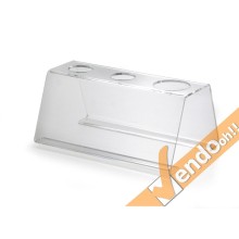 PORGICONO PORGI CONO PORTA GELATO GELATI 2 FORI + 1 MAXICONO GR BANCO GELATERIA