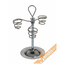 PORGICONO PORGI CONO PORTACONO SERVICONO GELATO GELATI BANCO GELATERIA INOX 3 P