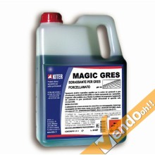 DETERGENTE SGRASSANTE PULIZIA PAVIMENTO GRES PORCELLANATO KITER MAGIC GRES 3L