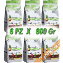 FITNESS3 ADULT MINI CAVALLO PISELLI CROCCHETTE CANE ADULTO PICCOLO 800GR X 6 PZ