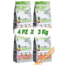 FITNESS3 ADULT MEDIUM MAXI SECCO MAIALE CANE ADULTO MEDIO GRANDE 3KG X 4 PZ