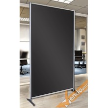 PARETE DIVISORIA IN FOREX NERA PER UFFICIO STUDIO NEGOZIO RECEPTION WHL800N