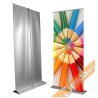 BANNER ROLL UP ROLL-UP ESPOSITORE PUBBLICITARIO DA PAVIMENTO VERTICALE 85X230 cm