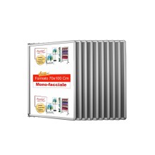 ESPOSITORE PUBBLICITARIO A LIBRO 10 PAGINE CORNICI DA PARETE 70x100 ALBO22