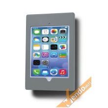 SUPPORTO ESPOSITORE DA PARETE MURO PORTA TABLET APPLE IPAD 10" POLLICI VERTICALE