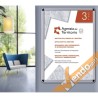 CORNICE ESPOSITIVA PUBBLICITARIA ADESIVA 50x70 CM DA MURO UFFICIO NEGOZIO