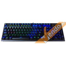 TASTIERA MECCANICA TASTI ESPOSTI GAMING ILLUMINATA MULTIMEDIALE PROGRAMMABILE