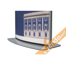 TOTEM PUBBLICITARIO BIFACCIALE DA TERRA DA INTERNO CERTIFICATO H 250 L 70 CM