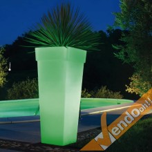 PORTA VASO LUCE A LED 12V IMPERMEABILE IP67 MADE IN ITALY AOK LUCE MULTI COLORE