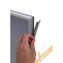 ESPOSITORE PUBBLICITARIO DA BANCO A CORNICE FORMATO A4 CON BASE APPOGGIO ADESIVA
