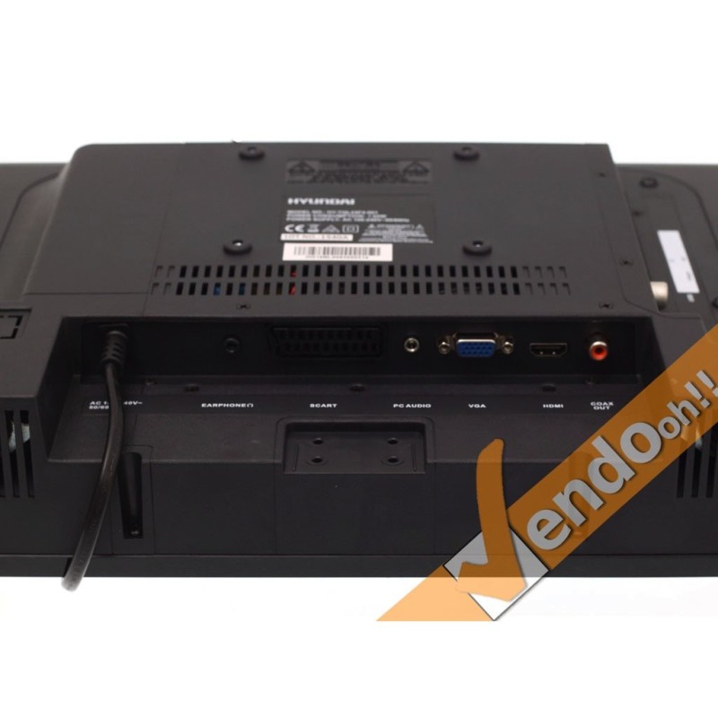 TELEVISORE E MONITOR PER PC CON DECODER DIGITALE TERRESTRE VIDEO SCHERMO DA 24"