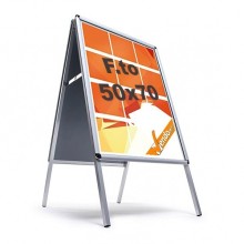 CORNICE ESPOSITIVA CAVALLETTO PUBBLICITARIO 50x70 CM ESPOSITORE CRBF01