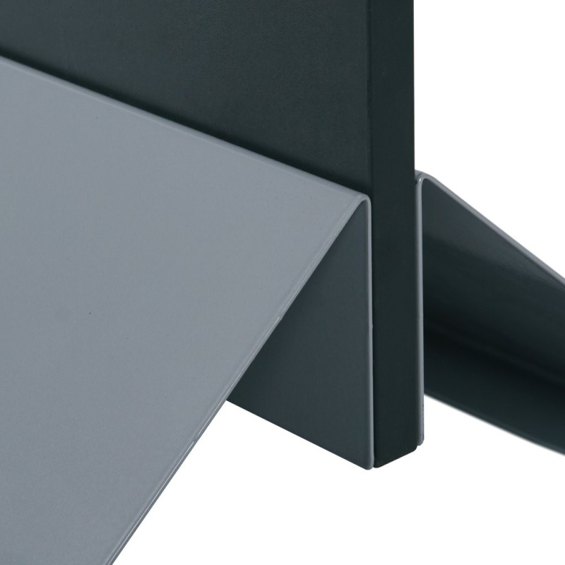 BASE 50 CM IN METALLO PER TOTEM PUBBLICITARIO BIFACCIALE ESPOSITORE DA PAVIMENTO