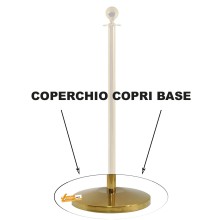 COPERCHIO DELLA BASE DI RICAMBIO PER NOSTRA COLONNINA GOLD STOP41
