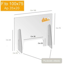 PARA FIATO PROTETTIVO PARAFIATO SCHERMO DA BANCO FARMACIA NEGOZIO DESKTOP