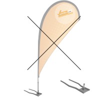 BASE PER CONCESSIONARI AUTO PER NOSTRI ESPOSITORI A BANDIERA LINEA ECO E DELUXE