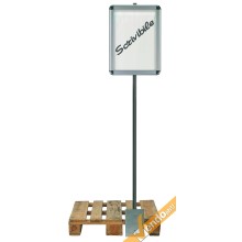 CORNICE INFORMATIVA A4 PER PALLETS BANCALI PER AZIENDA ANCHE USO ESTERNO PALE02