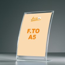 ESPOSITORE A5 PORTA AVVISI PORTA FOTO TAVOLO UFFICIO SCRIVANIA NEGOZIO PAB202