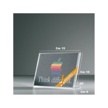 ESPOSITORE PORTA AVVISI PORTA FOTO CON BASE TAVOLO UFFICIO SCRIVANIA PAB007