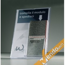 ESPOSITORE A4 PORTA AVVISI PORTA FOTO  E PORTA DEPLIANT TAVOLO UFFICIO PAB401