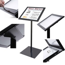 PORTA MENU DA PAVIMENTO DA ESTERNO FORMATO 2XA4 BACHECA ESPOSITORE BAR ALBERGO