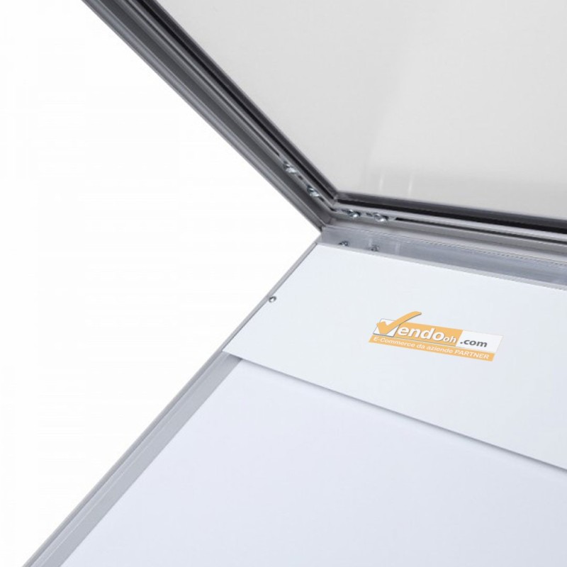 ESPOSITORE LUCE LED DA ESTERNO PORTA MENU DA PAVIMENTO ILLUMINATO FORMATO 1XA4