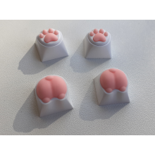 KEYCAPS 3D TRIDIMENSIONALI GATTO GATTINO CAT KITTY PER TASTIERA MECCANICA GAMING