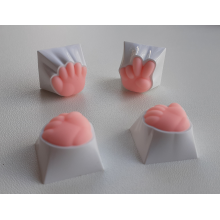 KEYCAPS 3D TRIDIMENSIONALI ROCK MANI PUGNI POLLICE PER TASTIERA MECCANICA GAMING
