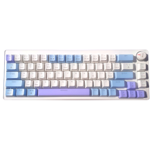 TASTIERA MECCANICA GAMING HOT SWAP BLUETOOTH RF E CAVO SWITCH KAILH BOX WHIT