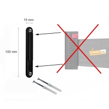 ATTACCO A MURO COLONNA COLONNINA TEATRO HOTEL SEGNA PERCORSO DELIMITA AREA