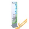 TOTEM ESPOSITORE BIFACCIALE PUBBLICITA INFORMAZIONE COMUNICAZIONE GRAFICA 42X200