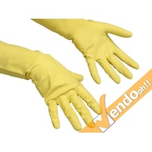 10 PAIA DI GUANTI IN GOMMA NATURALE PER PULIZIE VILEDA PROFESSIONAL TG L 100540