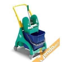 CARRELLO SECCHIO TTS 25 LT PULIZIA PROFESSIONALE LAVAPAVIMENTI CON STRIZZATORE