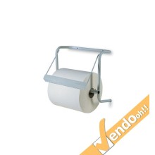 SUPPORTO DA MURO DA TAVOLO PORTA ROTOLO CARTA ASCIUGAMANI LAVORO OFFICINA