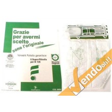 RICAMBIO SUPER FILTRELLO ORIGINALE ASPIRAPOLVERE VORWERK FOLLETTO VK 135 VK 136