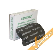 MICRO FILTRO CARBONE ATTIVO PER ASPIRAPOLVERE VORWERK FOLLETTO VK 130 VK 131