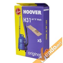 5 SACCHI SACCHETTI FILTRO ASPIRAPOLVERE HOOVER COMPATIBILE JET N  WASH S6145 H31