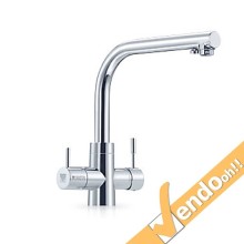 RUBINETTO A 3 VIE ACQUA FILTRATA BRITA FILTRO LAVANDINO LAVELLO CUCINA WD3020